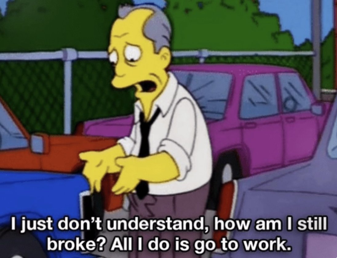 Being a grown-up in 2026.