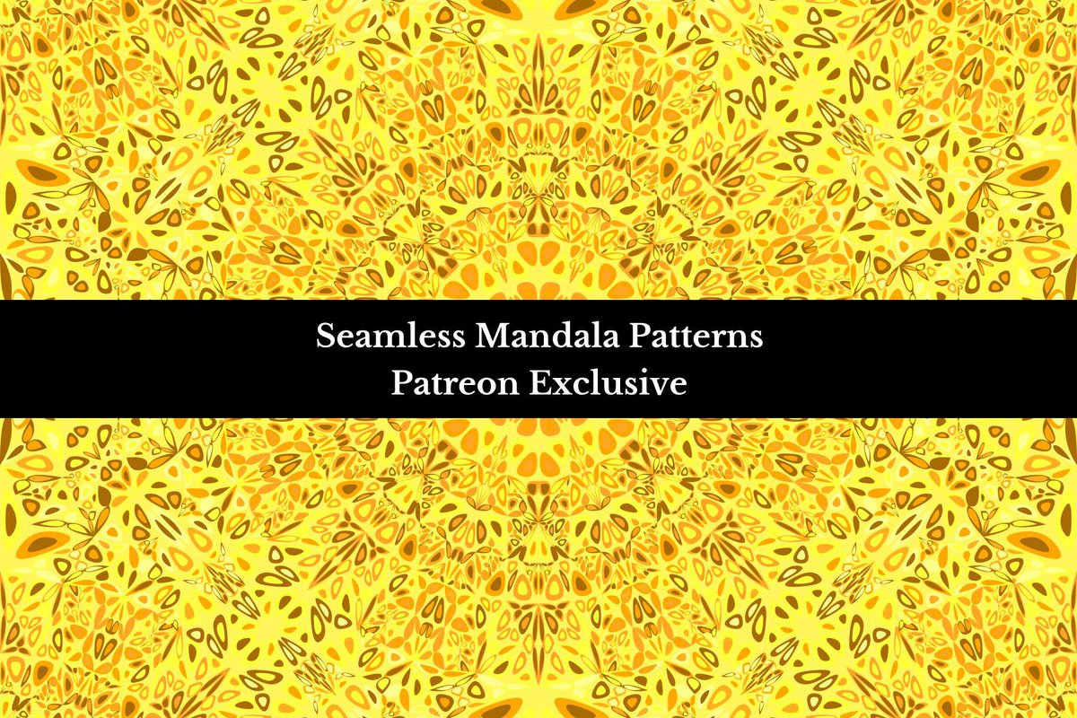 DavidZydd's tweet photo. Seamless Mandala Pattern Set - download on Patreon: https://t.co/JWx3C3DnWS #art #patternaesthetic #MandalaMagicMarket https://t.co/eGIiC5oiuB