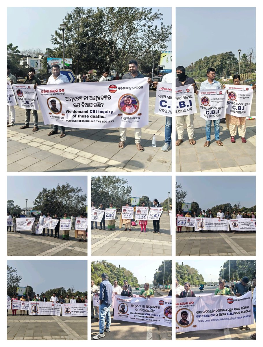OdishaCS's tweet photo. Our fight will continue till Satya Sarathi Dash &amp; Mrutyunjaya Vedanta's families get justice. #justiceforsatyasarathi #justiceformrutyunjay #OdishaCS #studentlivesmatters https://t.co/l1Syq5yITr