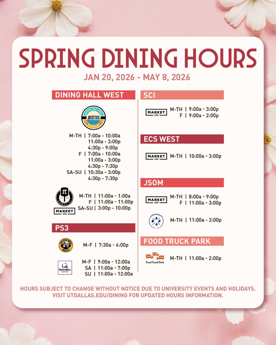 UTD Dining tweet media