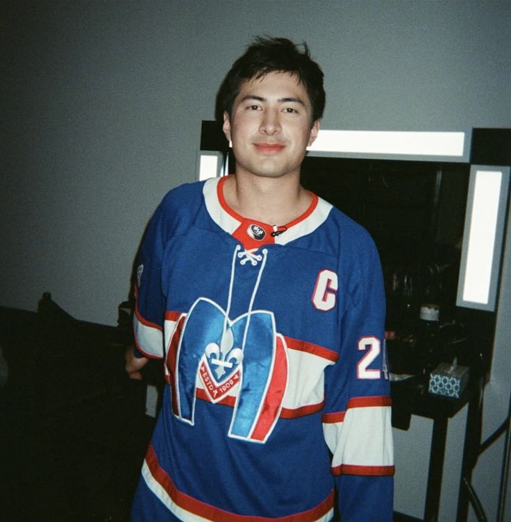 Ilya took a picture of Shane wearing the Centaurs jersey before going to their first day of practice after Shane joined them. 

"Stop stop, I need to take a picture of this. You look so good!" "Ilya we have to go—" "Just stay still. Oh, you look perfect."