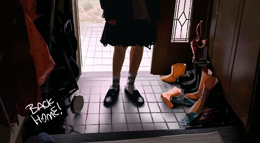 It was a good painting practice