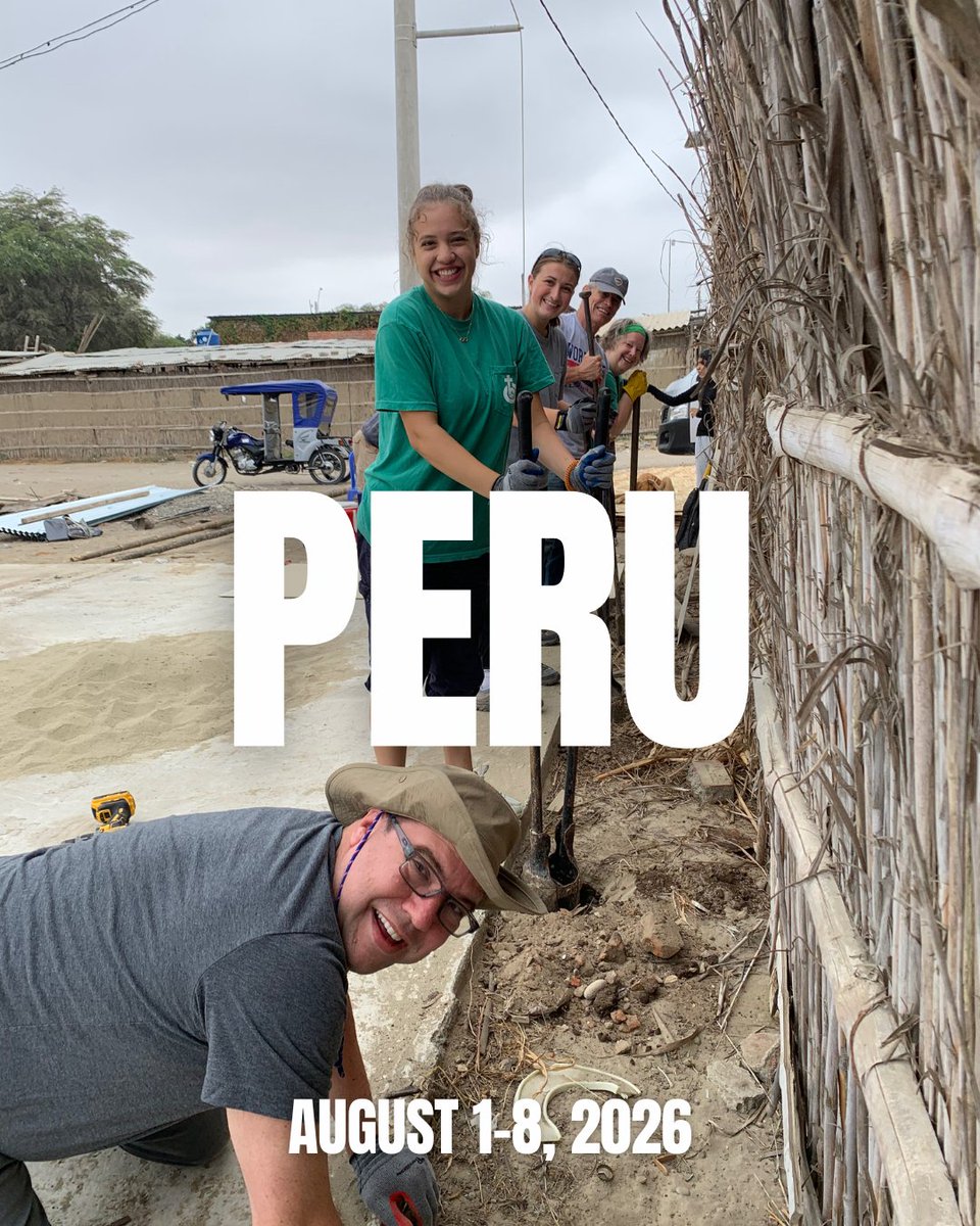 CBCMissionTrips's tweet photo. New year. New yes.

Looking for a 2026 resolution that goes deeper? Serve others, grow in faith, and live the Gospel on mission with Commissioned By Christ in Piura, Peru | August 1–8, 2026. 

Make service your resolution.

https://t.co/MdMO2HW6IQ https://t.co/hTgkg0dsEV