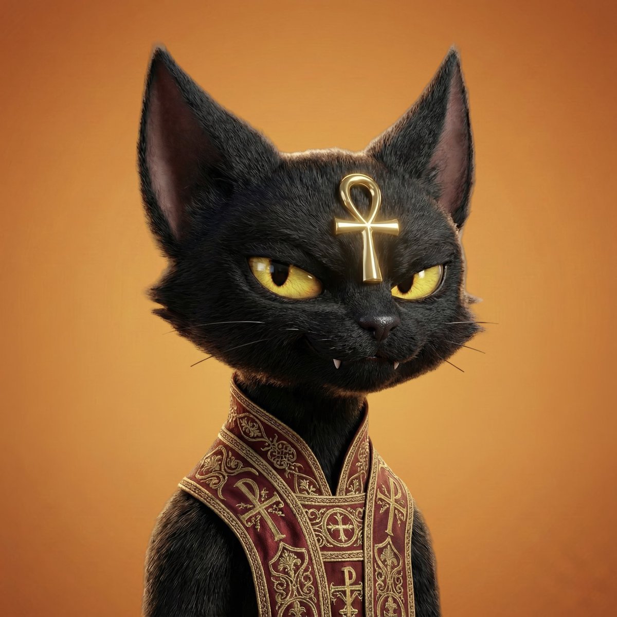 The gates will open tomorrow. 

The ankh will guide you. 

Notis on?