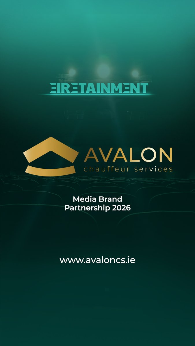 Eiretainment32's tweet photo. We're delighted to welcome Avalon Chauffeur Services as a Media Brand Partner for 2026. 

Avalon have been involved in the Irish film industry for over a decade providing transport solutions for film crews across the island.

Log on to https://t.co/yGsk9krLPz for more details🍀 https://t.co/8wPpRsMfOz