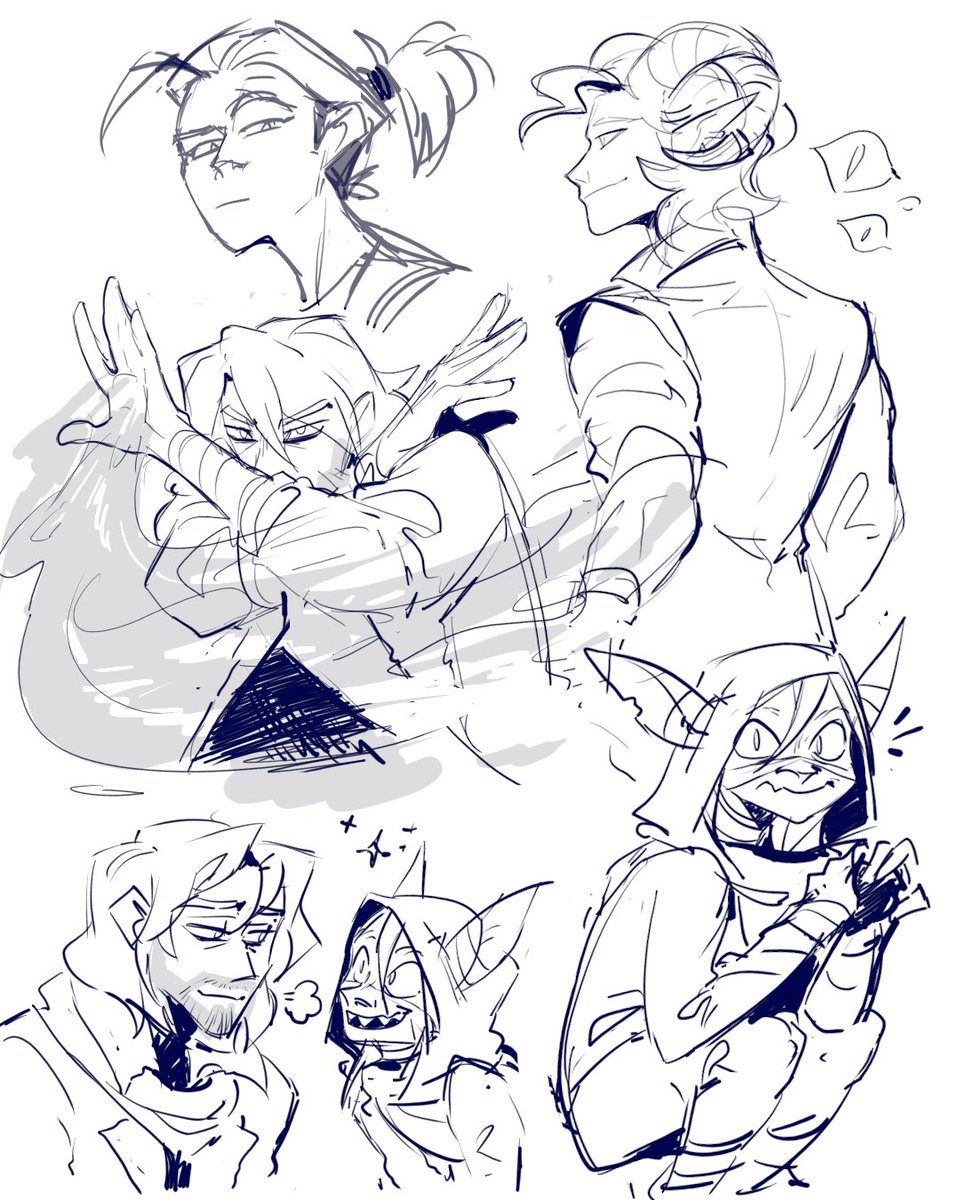 Another sketcheeees
#themightynein #Mollymauk #Calebwidogast #Nottthebrave #BeauregardLionett