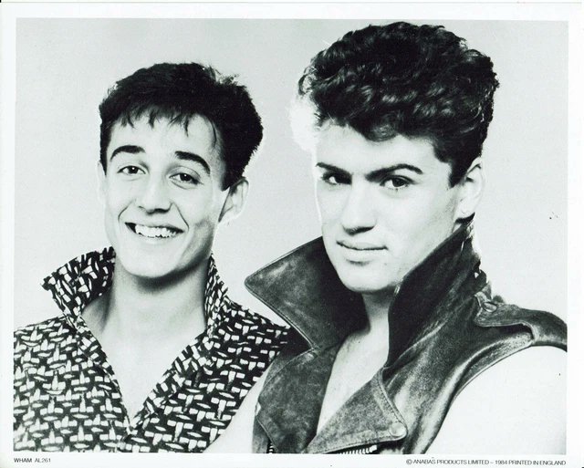 A young George and Andrew