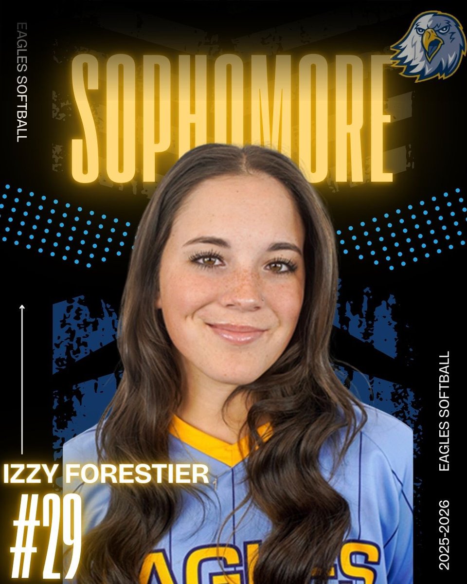 Meet the team: 🦅

Izzy Forestier #29: INF

Hometown: Dacula, Georgia 

GO EAGLES🦅🦅