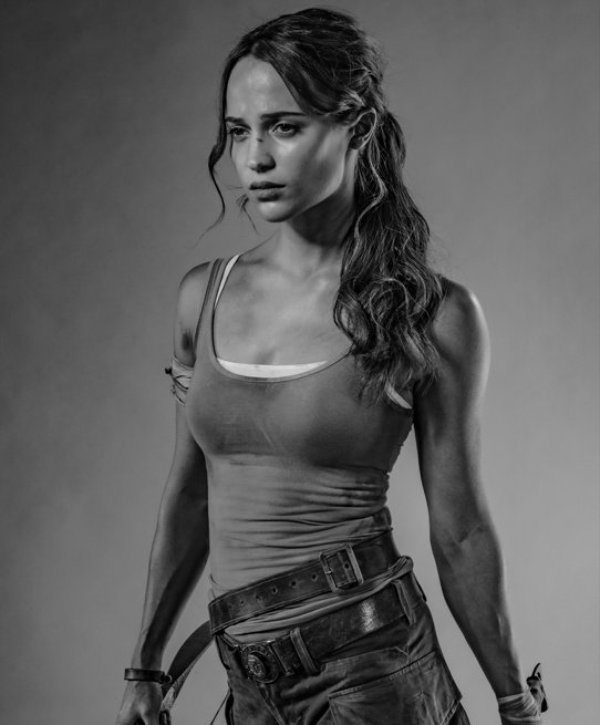 crotfs's tweet image. alicia vikander's lara croft you are so loved by me