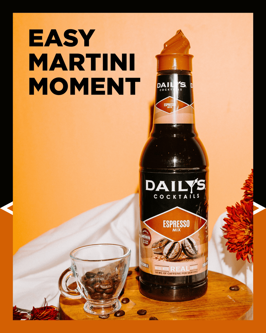 TennesseeCrown_'s tweet image. Start shaking, it's Espresso Martini Day! And we're making it super easy with @dailyscocktails ready-to-mix Espresso Mix! Mix 2oz vodka + 2oz Dailys Espresso. Shake with ice, pour &amp;amp; enjoy. 

#EspressoMartini #Dailys #ReadyToMix #CocktailRecipe #MixandEnjoy