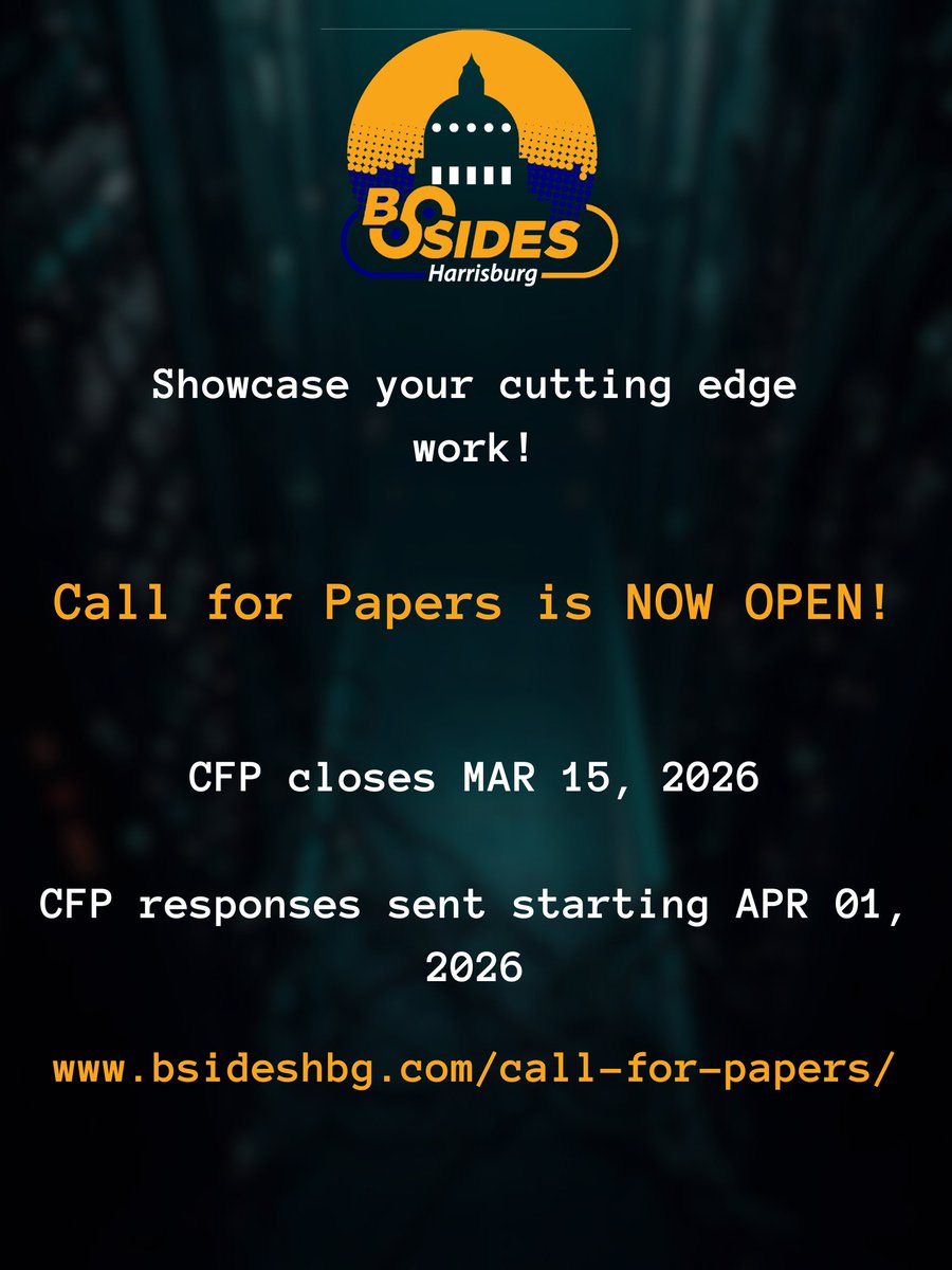BSides Harrisburg tweet media