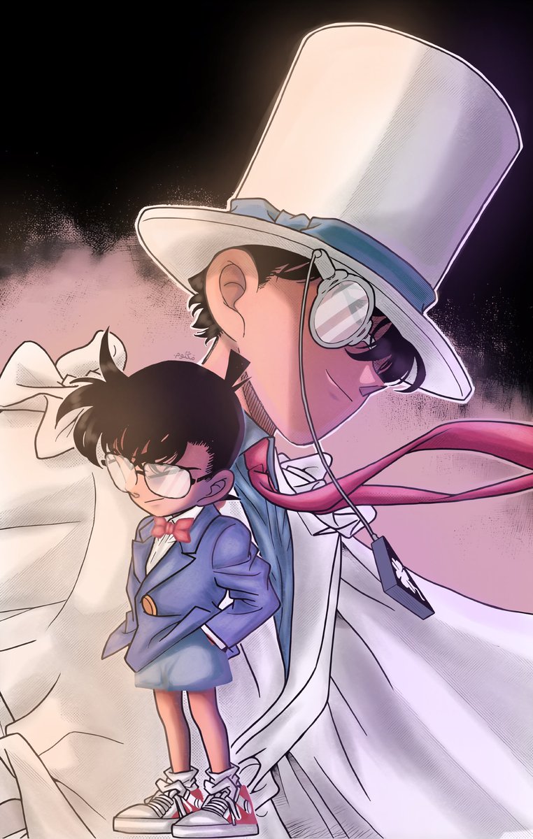 Kaito ll Kudo 🎨.  #DetectiveConan #كونان #art