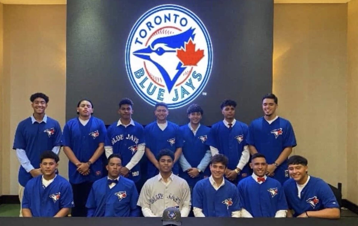 NWints30's tweet image. Here’s the group of 2026 Blue Jays from 🇻🇪