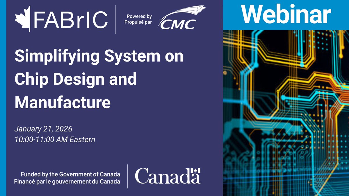 CMC Microsystems tweet media