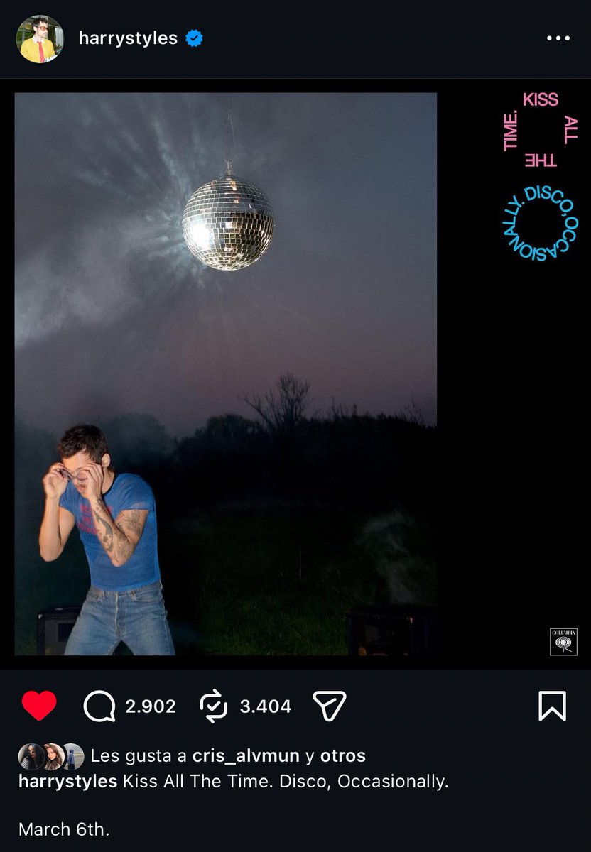 lovelymichaelj's tweet image. LA FOTO DE PERFIL, LA PUBLICACIÓN, NO PUEDO MÁS ESTO DE VERDAD ESTÁ PASANDO HARRY STYLES ESTA DE VUELTA Y YO NO ESTOY BIEN