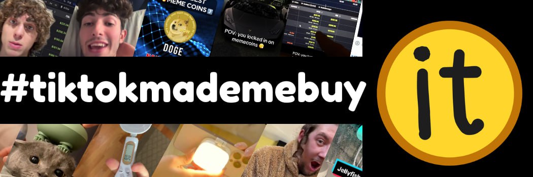 #tiktokmademebuyit

30Million Posts. One of the biggest trends on Tik Tok with multi billions of views.

CA: BFttN8W3Djuev179fx7Kjcgeew37RdWiYGnmPULJpump