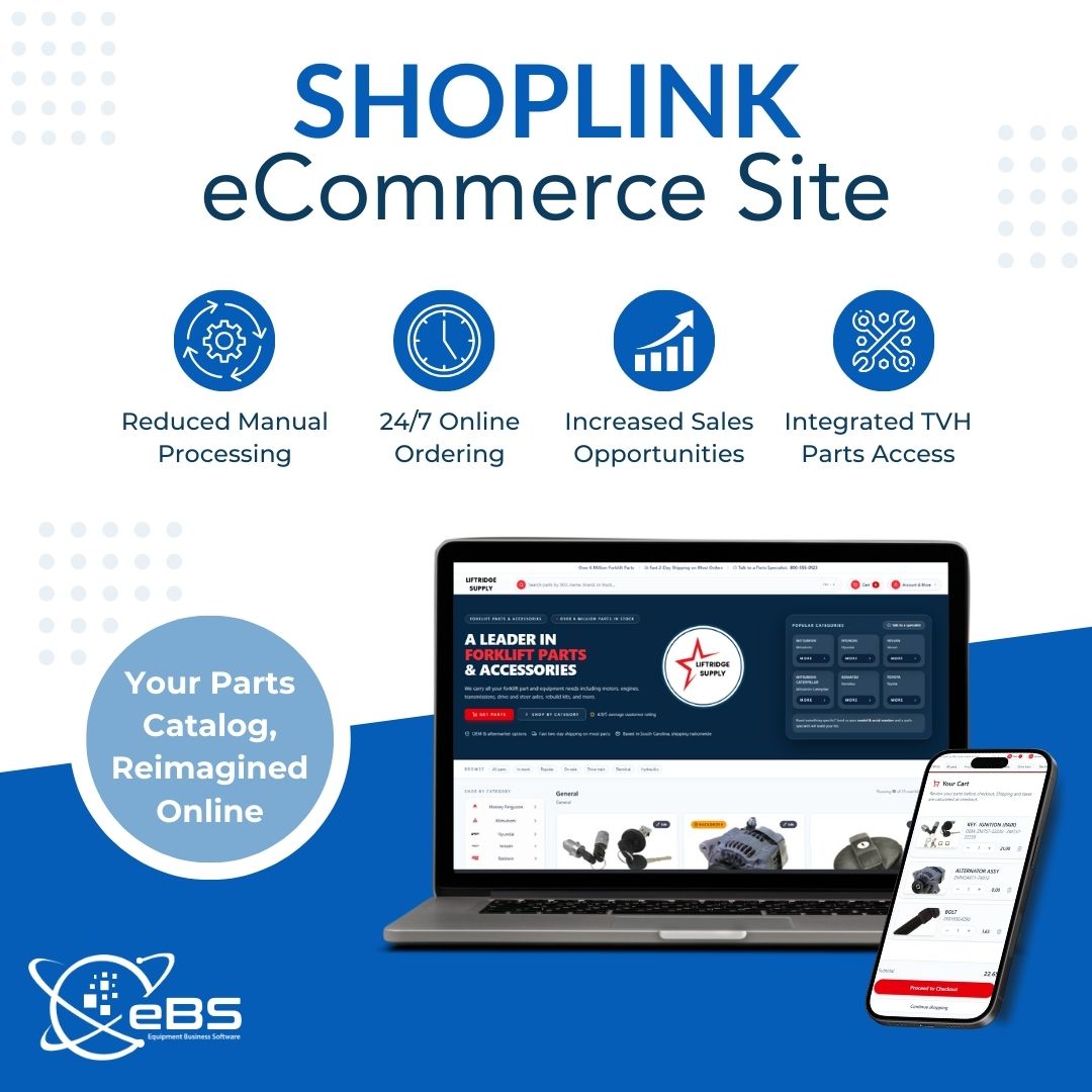 EBSNext's tweet image. Still using “Contact Us” forms for parts sales? ⏳ You’re losing efficiency &amp;amp; revenue.

Our ecommerce platform lets equipment businesses turn inquiries into real online orders, faster, accurate, and 24/7.

#EcommercePlatform #PartSales #OnlineSales