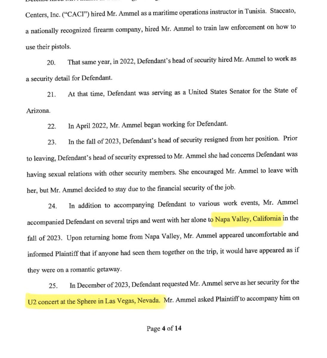 Fox10Ellen's tweet image. Former AZ Sen @kyrstensinema sued by the ex wife of her head of security. Lawsuit could be made into lifetime movie. 🍿 Alleging she was having sex with multiple members of security team, then started affair with married husband of 3. Jet setting &amp;amp; lots of concerts. @FOX10Phoenix