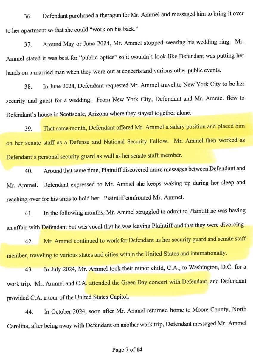 Fox10Ellen's tweet image. Former AZ Sen @kyrstensinema sued by the ex wife of her head of security. Lawsuit could be made into lifetime movie. 🍿 Alleging she was having sex with multiple members of security team, then started affair with married husband of 3. Jet setting &amp;amp; lots of concerts. @FOX10Phoenix