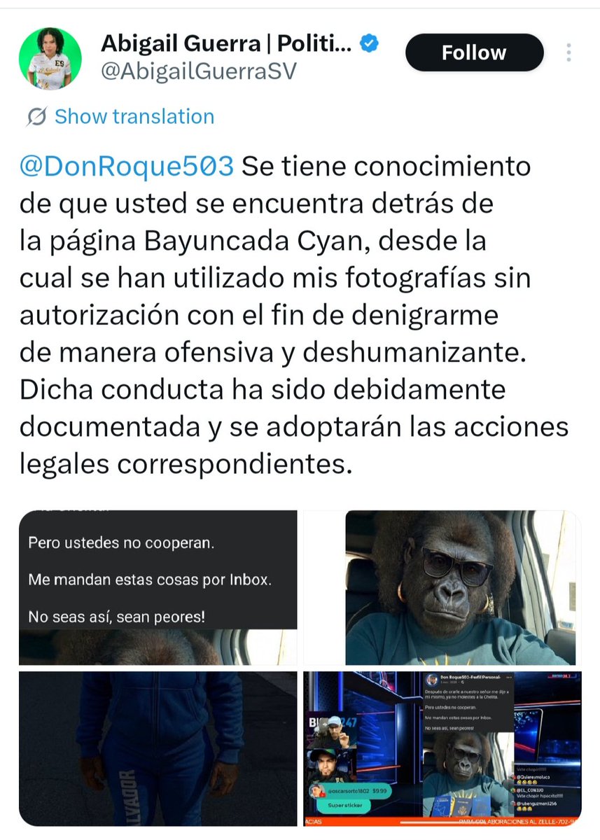 La Bayuncada Cyan ® 🤡 tweet media