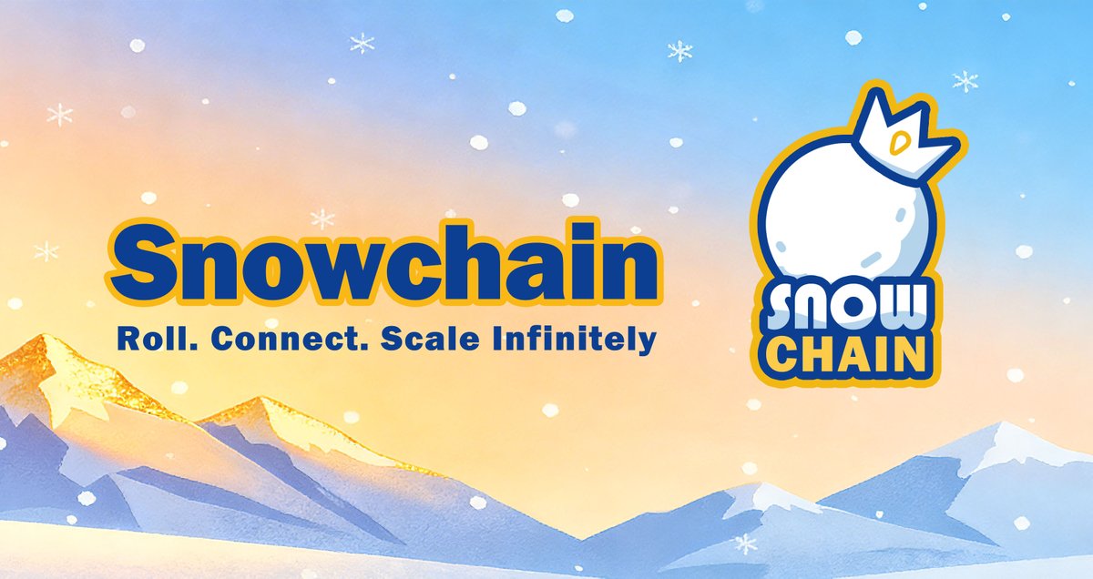 snowkoi_bsc's tweet image. #SNOWCHAIN--Roll. Connect. Scale Infinitely