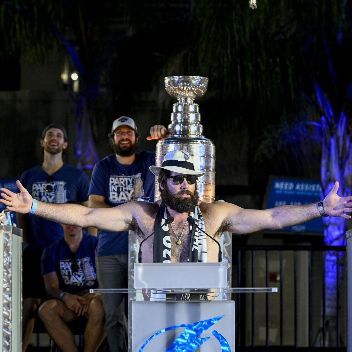 BoltReport_TB's tweet image. NEWS: Pat Maroon will serve as Grand Marshal for the 2026 Seminole Hard Rock Gasparilla Pirate Fest.

This is a perfect choice! #GoBolts