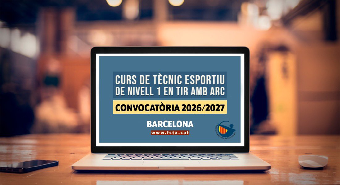 📢 Curs de Tècnic de Nivell 1 en Tir amb Arc – Barcelona

Ja estan obertes les inscripcions al curs de TN1, una formació oficial, pràctica i teòrica, ideal per iniciar la teva carrera com a tècnic.

🏹 Titulació oficial

👉🏼 Consulta tota la info 
🔗 fcta.cat