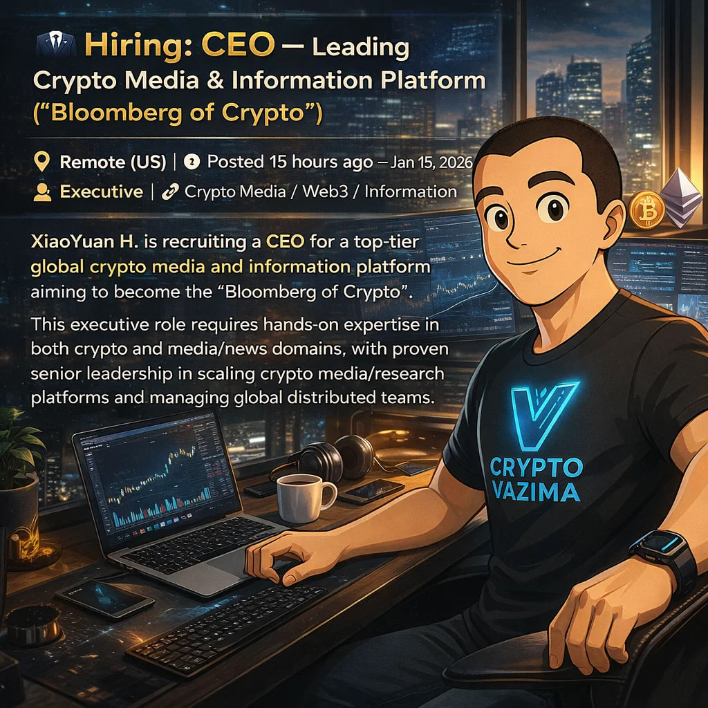 👔 Hiring: CEO — 