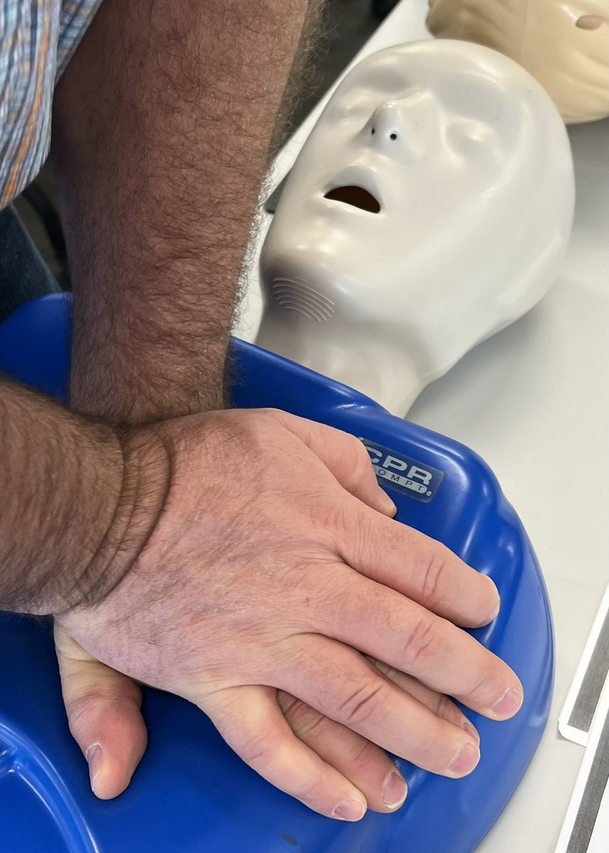 JShips's tweet image. At @CoverCress we make sure we cover everything, including safety. Company wide CPR and emergency situation training. Thanks to the Olivette Firefighters Community Outreach for the training this morning. #americanheartassociation #safetyfirst #cprtraining #covercress