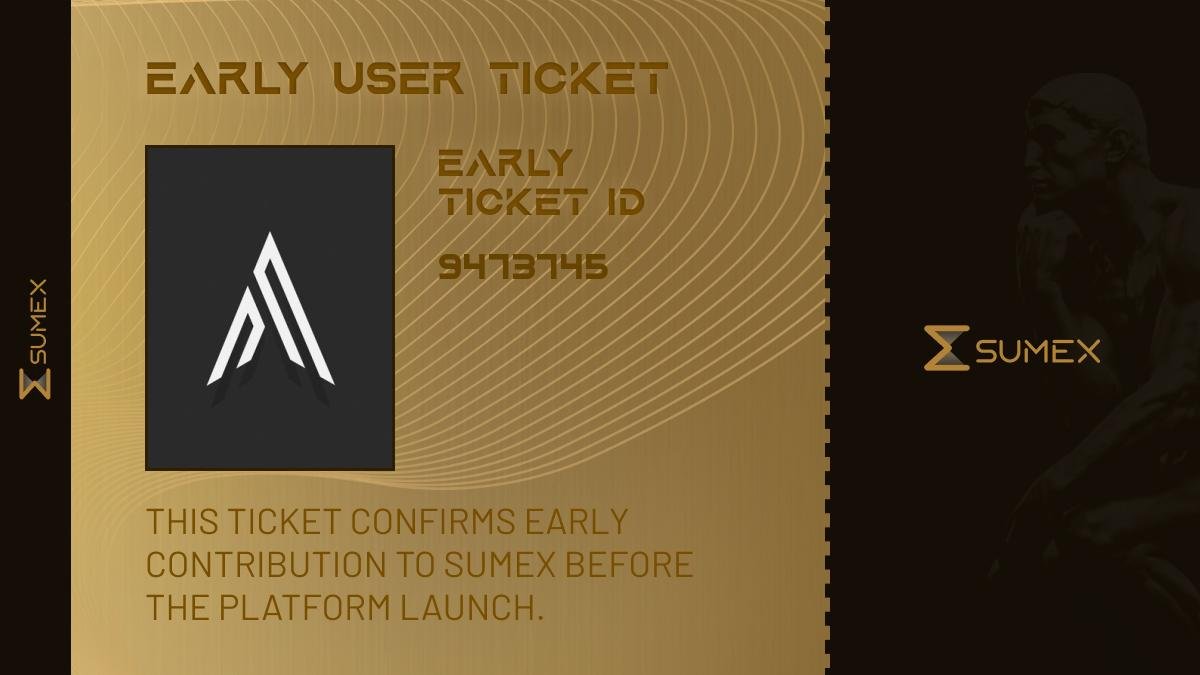 solkingoo's tweet photo. I want to become one of the EARLY BIRDS in @Sumex_Labs!

Only 15,000 roles - and they’re getting claimed fast.

Their first OG-PASS wave was claimed in just one day, I’m not missing this one.

TGE SOOOOOON!

btw - check out my excellent ticket https://t.co/F4SFx8sLA3