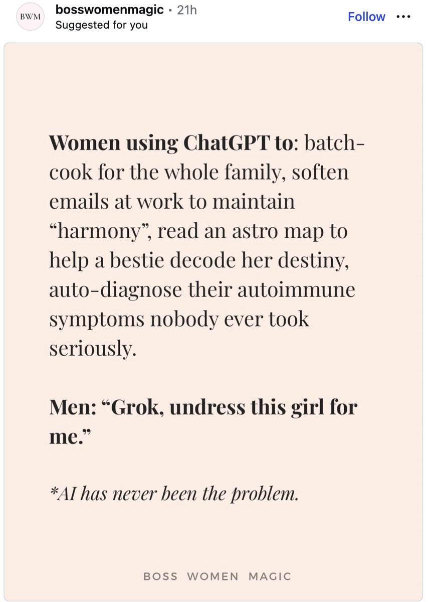 AI is not the problem
Users are.