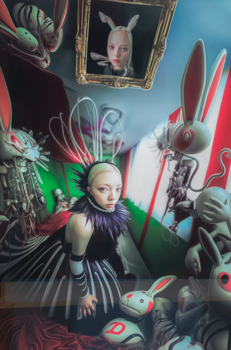 Sold✨
'Alice in Her Wonder Room'
sold out✨

Dear <a href="/darksideoflife1/">dark_side_of_life/AI-Art/.tez</a>   ,
Deeply grateful for your support 🙏
It truly fuels my future creations ✨💐

darksideoflife's excellent gems💎
objkt.com/users/tz1eKAPK…