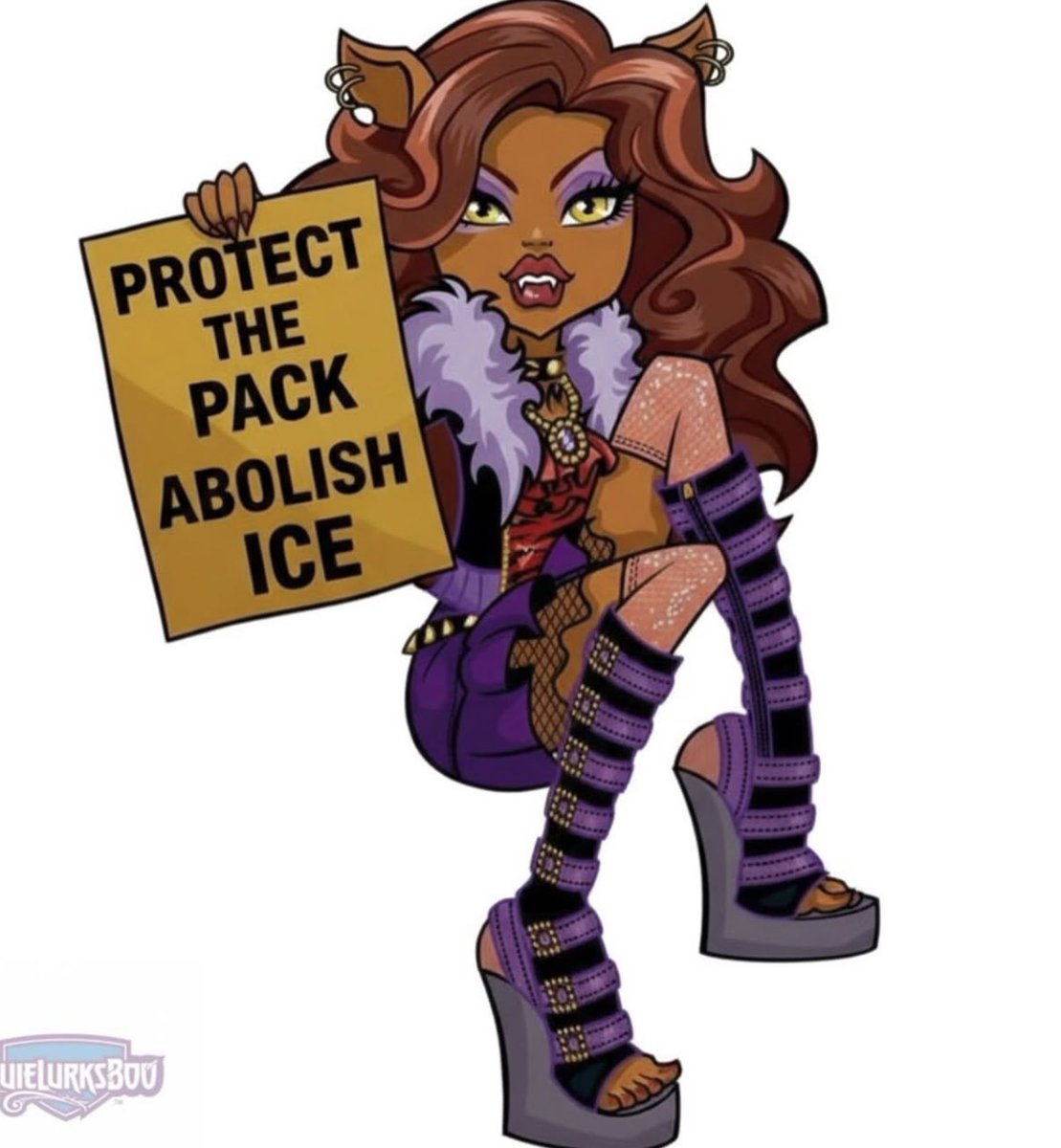 The Monster High ghouls say, SPREAD THE WORD 🔔