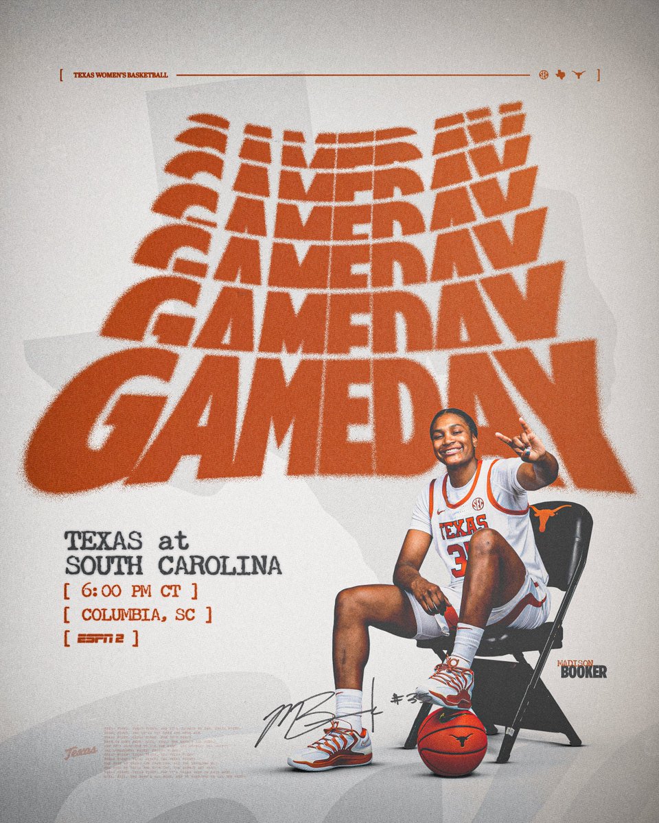 TexasWBB's tweet image. gameday vs. the gamecocks 🤘

#HookEm