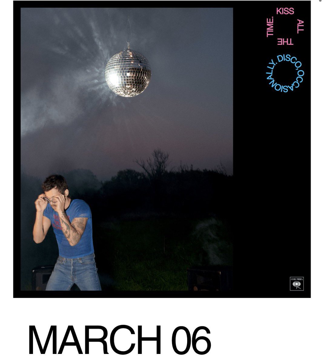 TheHarryNews's tweet image. Kiss All The Time.
Disco, Occasionally.

Out March 6th! → hstyles.co.uk