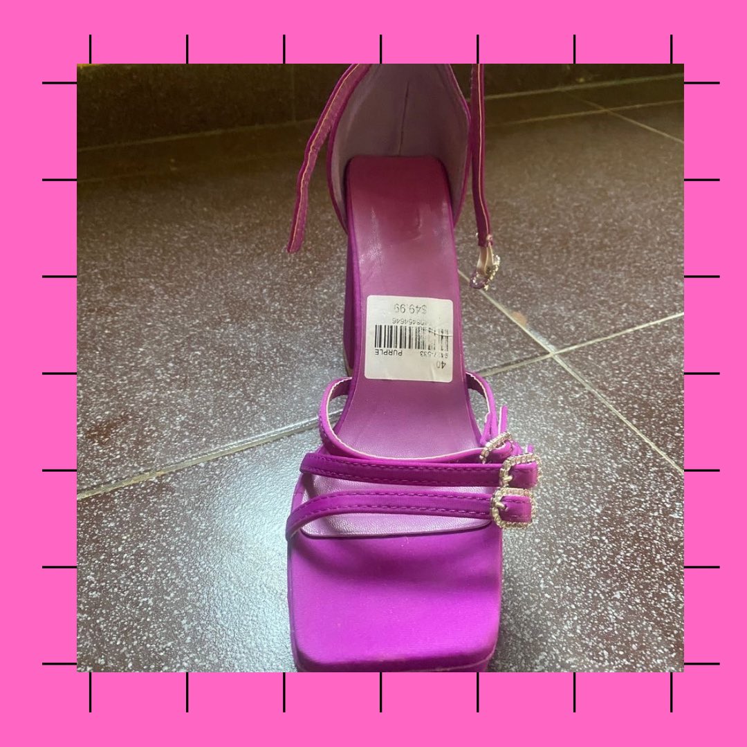 t2declutter's tweet image. Pink block heels 
Size: 40
Price : N20,000
Condition : preloved (worn once, still in good condition) 

Location : Abule Egba, Lagos