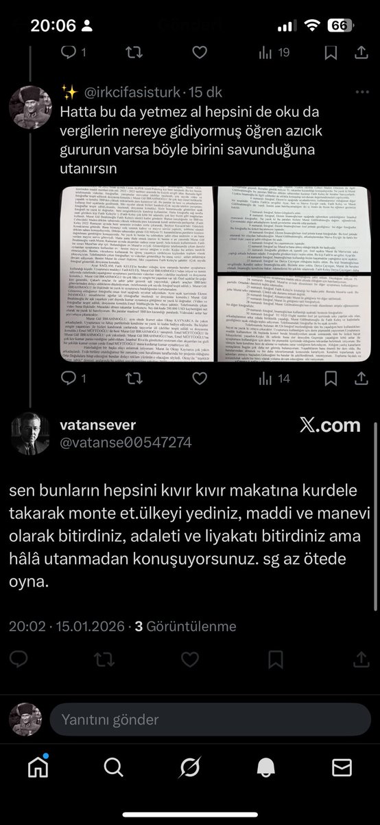 “Tamam bizim başkan yiyor ama öbür tarafta yiyor. Bizim başkan daha az yiyor ama sonuçta. Vergilerim elalemin eskort parasına gitsin sorun yok” diyen bir zihniyet. Vallahi de o adamı cumhurbaşkanı yapmayacağız.
