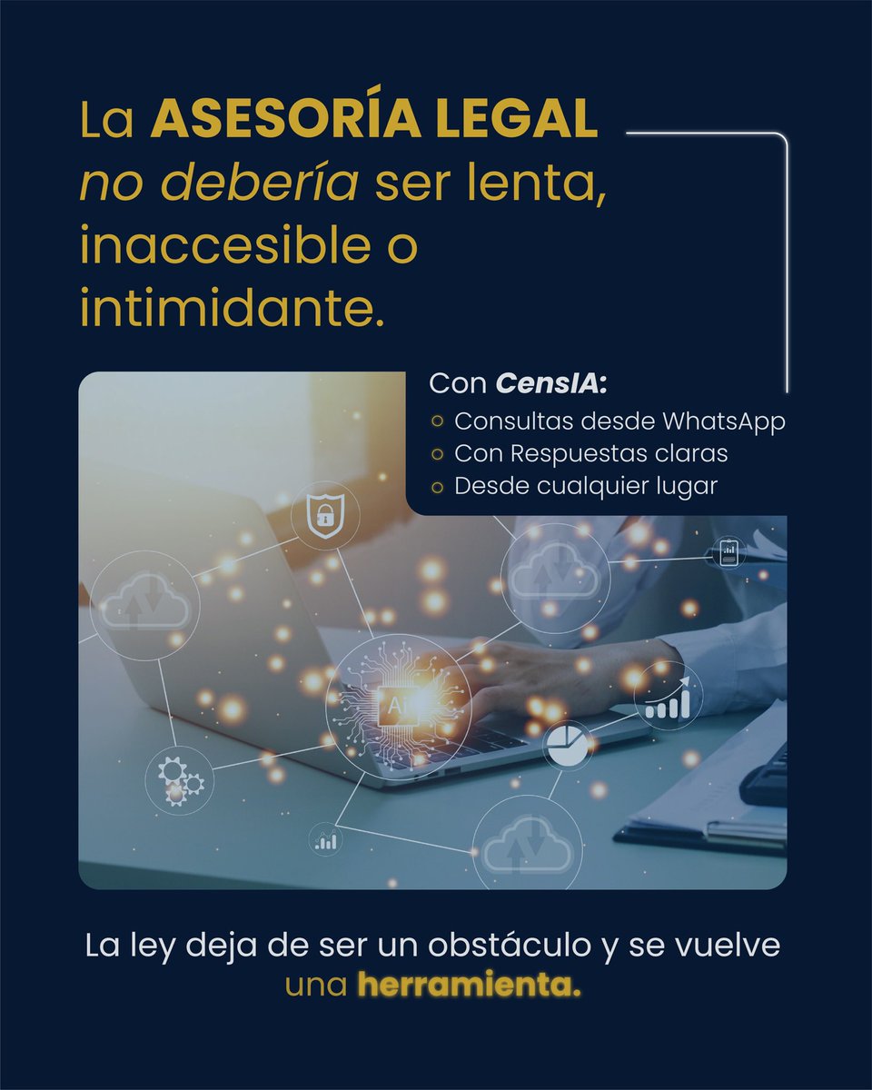 CensusEc's tweet image. Hoy, contar con respaldo jurídico no significa esperar respuestas, pagar fees elevados o hablar en un lenguaje que nadie entiende. 

Significa tener acceso inmediato a criterio legal confiable, cuando más lo necesitas.

#derecholaboral #derechotributario #census #censia