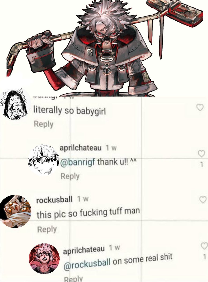 jankachu's tweet image. rudo in cleaner’s uniform