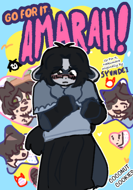 #Webburger you really should go for it Amarah

I felt like drawing furries again 

#amarah #Amarahforsaken #007n7forsaken