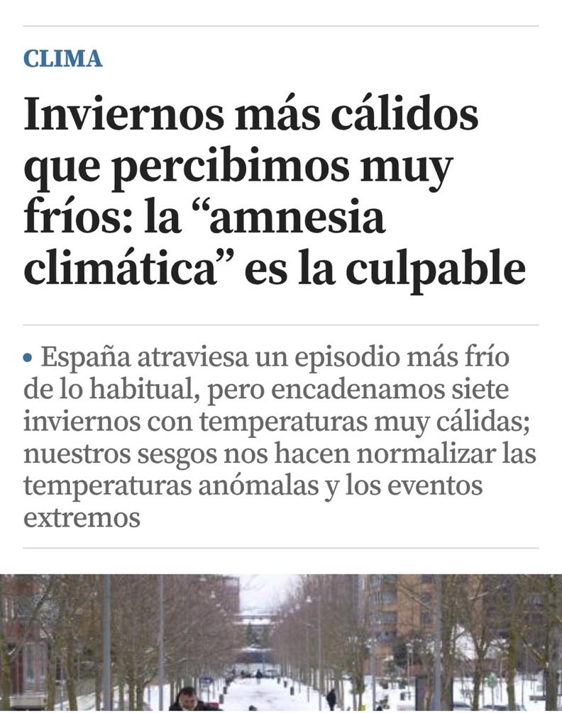 Blog_ElCanchero's tweet image. No tienes frío; sufres amnesia climática.