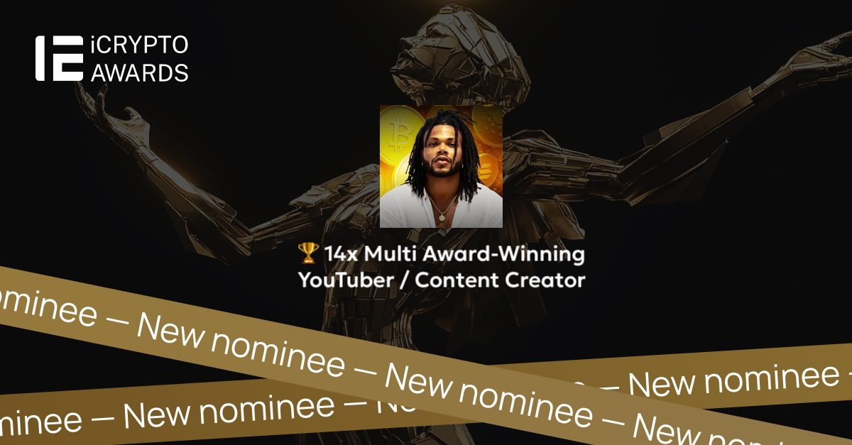 🚀 Vote Now! Professor Crypto 👍
 
Professor Crypto has been nominated for 
“Crypto Influencer of the Year” at the 
iCrypto Awards: People’s Choice!
Show your support and help them win 🏆

👉 icryptoawards.com/nominees/media…

#iCryptoAwards #CryptoAwards #cryptocurrencies  #Influencer