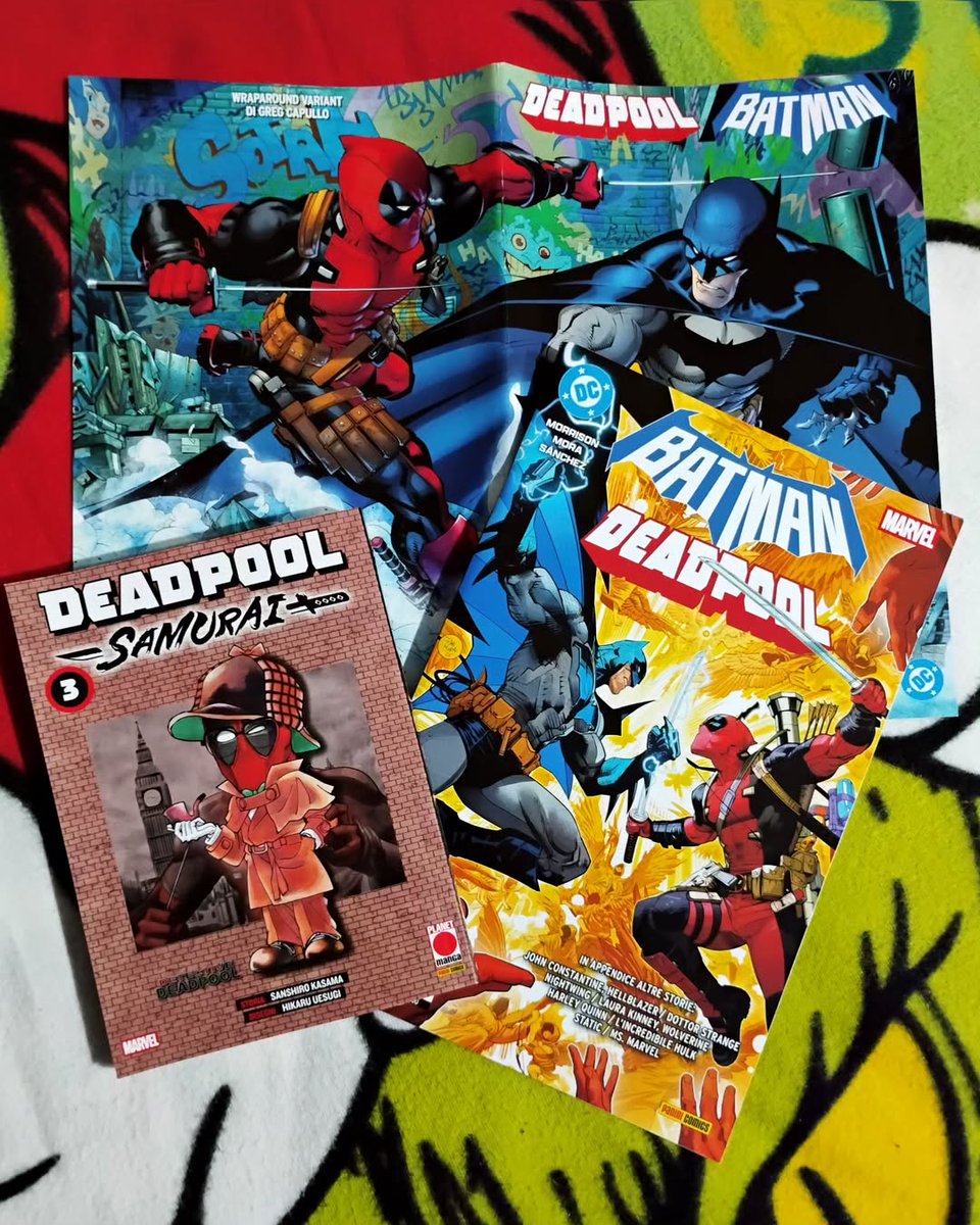 Il_Nerdastro's tweet image. Le Scaramucce del Secolo.
Che di chiamarle "Battaglie" non mi pare il caso: la news di ieri, riguardante "Spider-Man / Superman", mi ha ricordato che non vi ho parlato del precedente incontro tra Marvel e DC, ovvero quello tra DEADPOOL e BATMAN : instagram.com/p/DTif9criIHC/

#Fumetti