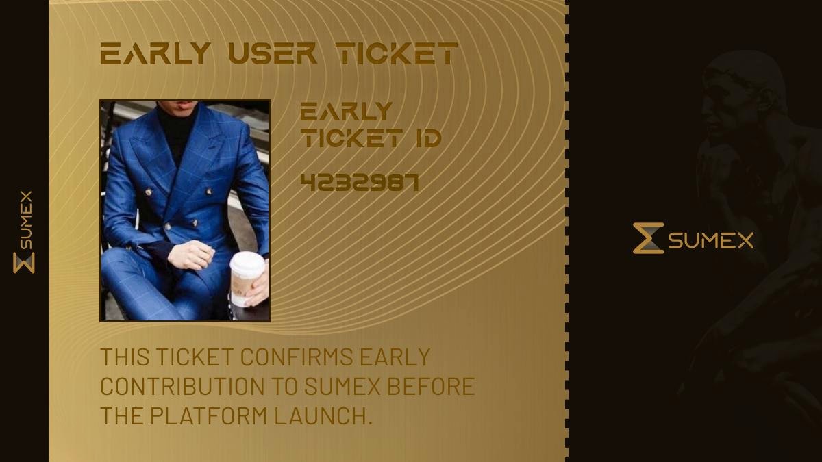 I want to become one of the EARLY BIRDS in <a href="/Sumex_Labs/">SUMEX | Web3 SuperApp</a>!

Only 15,000 roles - and they’re getting claimed fast.

Their first OG-PASS wave was claimed in just one day, I’m not missing this one.

TGE SOOOOOON!

btw - check out my excellent ticket