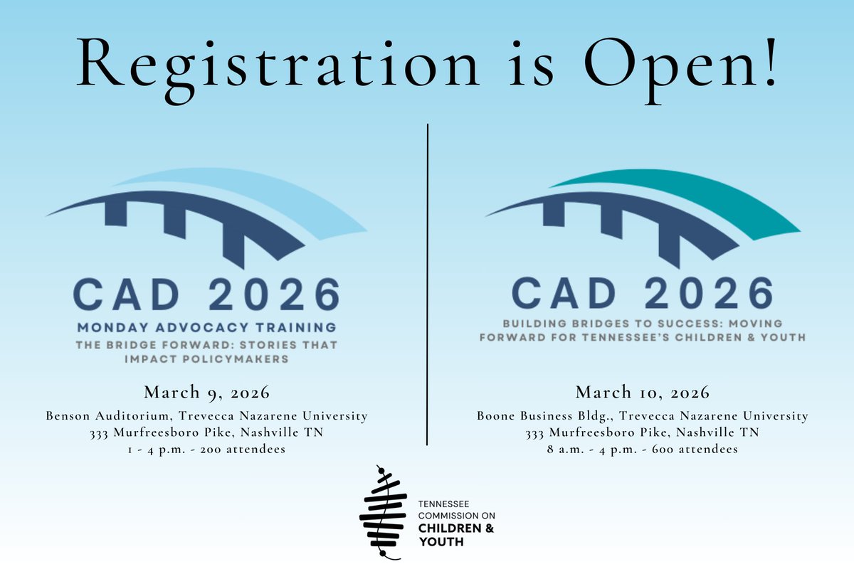 Tennessee Commission on Children and Youth tweet media