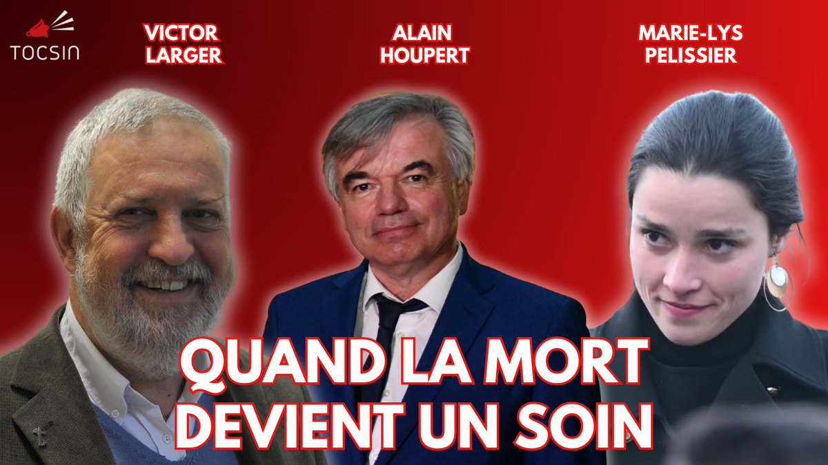 Tocsin_Media's tweet photo. 🚨 Bercoff sur le vif !

🎙️ Euthanasie : le délit d’entrave inclut les psychiatres et les psychologues !

🔗 https://t.co/XOyrDLArOx

🗣️ Marie-Lys Pelissier, @LargerVictor &amp; @alainhoupert https://t.co/FRbseRZNWq