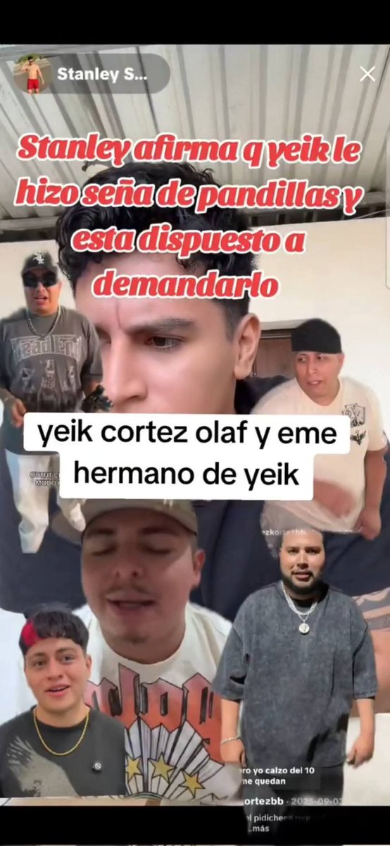 ElJusticiero_SV's tweet photo. Maximo gladiador publico al
El tiktoker Yeik estaría siendo investigado por las autoridades , por esta imagen la cual lo involucra con estructuras de la pandilla 18

Cabe de mencionar que otro creador de contenido presentará una demanda contra Yeik. @Vi11atoro @nayibbukele https://t.co/2AbfLMuNue