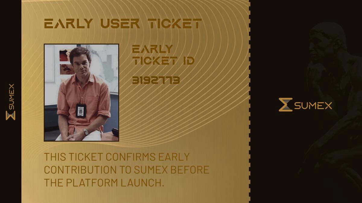 0Xmrkhalid's tweet photo. I want to become one of the EARLY BIRDS in @Sumex_Labs!

Only 15,000 roles - and they’re getting claimed fast.

Their first OG-PASS wave was claimed in just one day, I’m not missing this one.

TGE SOOOOOON!

btw - check out my excellent ticket https://t.co/7EhGph5peb