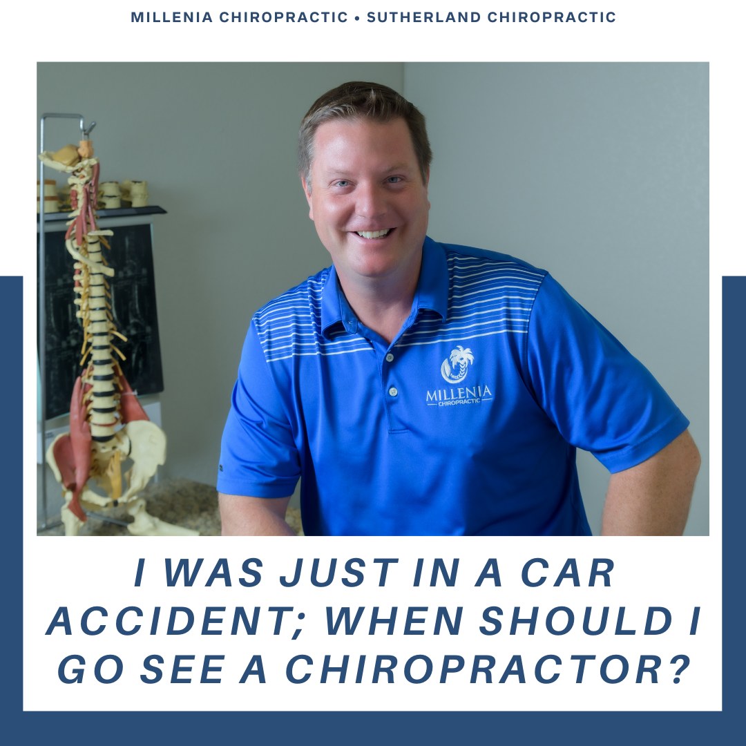 Millenia_Chiro's tweet photo. Don't let a minor car accident lead to major injuries - get evaluated by a chiropractor as soon as possible after an auto accident!
📍Millenia Chiropractic📍Sutherland Chiropractic https://t.co/YCyZAVTRmS
