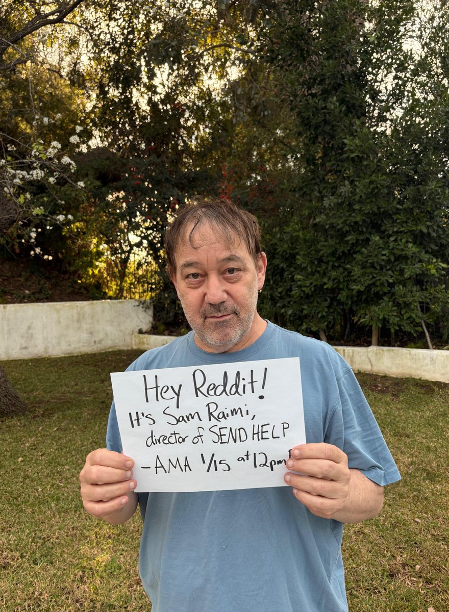 Sam Raimi is taking part in an Ask-Me-Anything chat over on Reddit at 3pm ET TODAY (1/15).

Ask your questions now: reddit.com/r/movies/comme…